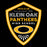 Close-up view of Klein Oak High School Panthers Women's Black SoftStyle T-shirt 225