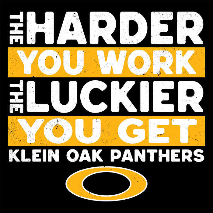 Klein Oak High School Panthers Unisex 3/4 Sleeve Raglan T-shirt 238