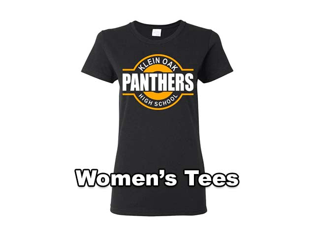 Women's T-shirts - Klein Oak High School Panthers