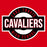 Close-up view of Lake Travis High School Cavaliers Red Classic Unisex T-shirt 011