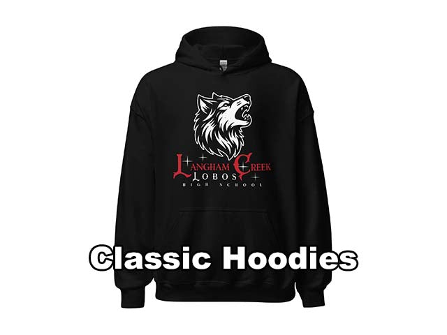 Classic Hoodies for Langham Creek High School Lobos