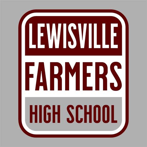 Lewisville High School Sports Grey Classic T-shirt 01