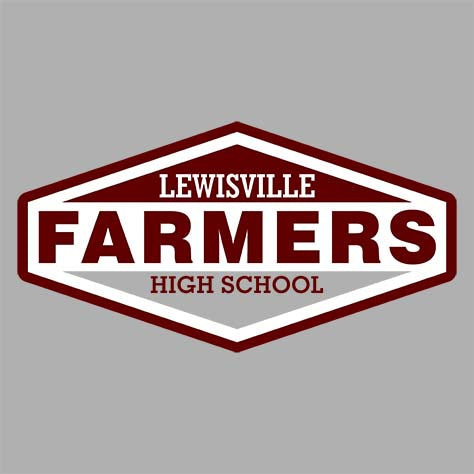 Lewisville High School Sports Grey Classic T-shirt 09