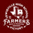 Close-up view of Lewisville High School Farmers Maroon Classic Unisex Hoodie 206