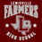 Close-up view of Lewisville High School Farmers Maroon Classic Unisex Hoodie 213