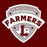 Close-up view of Lewisville High School Farmers Maroon Premium Unisex Hoodie 221