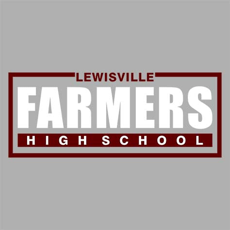 Lewisville High School Sports Grey Classic T-shirt 49