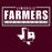 Close-up view of Lewisville High School Farmers Maroon Classic Unisex T-shirt 049