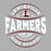 Gray t-shirt with 'Lewisville Farmers High School' text and logo on a gray background