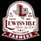 Close-up view of Lewisville High School Farmers Unisex 3/4 Sleeve Raglan T-shirt 219