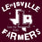 Close-up view of Lewisville High School Farmers Maroon Classic Unisex T-shirt 228