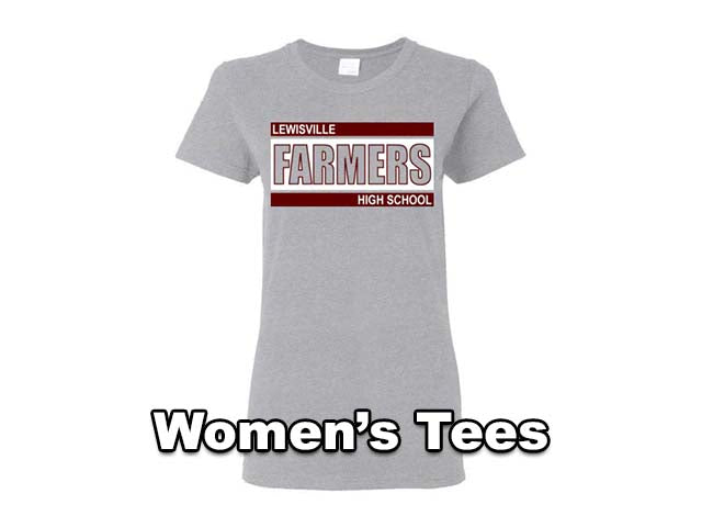 Women's T-shirts - Lewisville Farmers High School
