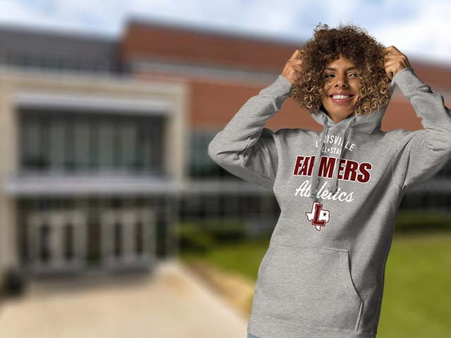 Lewisville High School Farmers Premium Unisex Hoodies All Products Page