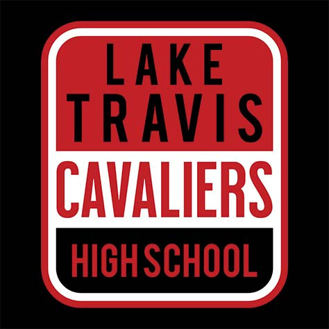 Lake Travis High School Black Classic T-shirt 01