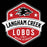 Close-up view of Langham Creek High School Lobos Black Classic Unisex T-shirt 209