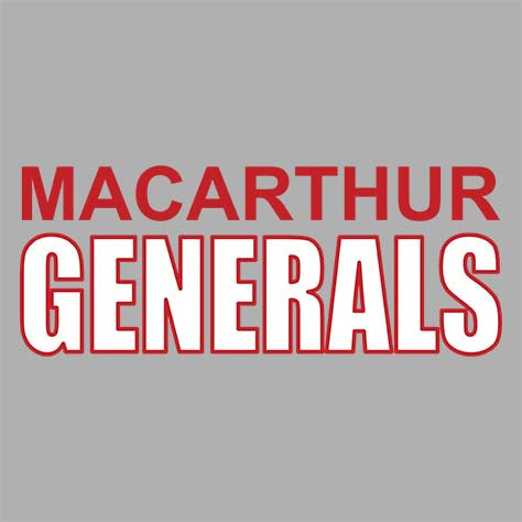 MacArthur High School Sports Grey Classic Hoodie 10