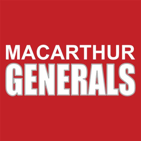 MacArthur High School Women's Red T-shirt 10