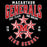 Close-up view of MacArthur High School Generals Black Classic Unisex Hoodie 213