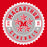 MacArthur Generals logo with red stars and text on a red background - 203