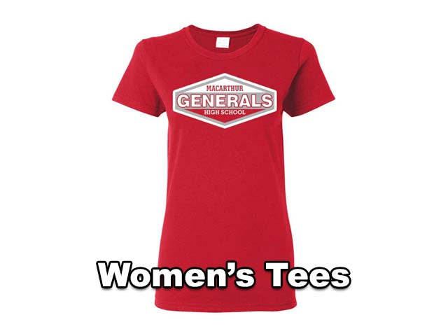Women's T-shirts - MacArthur Generals High School