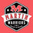 Close-up view of Martin High School Warriors Women's Relaxed Fit T-shirt 209