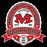 Close-up view of Martin High School Warriors Unisex 3/4 sleeve Raglan T-shirt 212