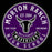 Close-up of Morton Ranch High School Mavericks Premium Black Hoodie 209