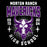 Close-up of Morton Ranch High School Mavericks Premium Black Unisex T-shirt 212