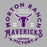 Close-up of Morton Ranch High School Mavericks Premium Athletic Heather Unisex T-shirt 219