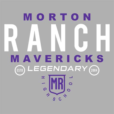 Morton Ranch High School Grey Unisex T-shirt 03