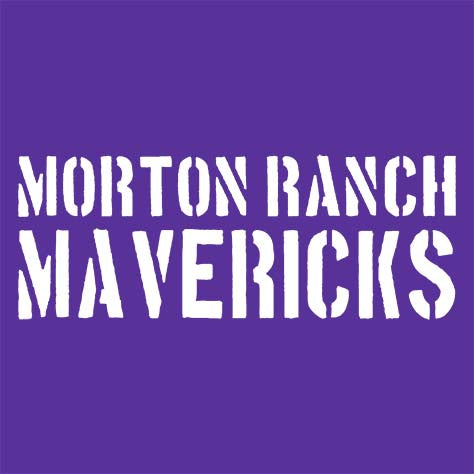 Morton Ranch High School Purple Unisex T-shirt 17