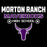 Close-up view of Morton Ranch High School Mavericks Women's Relaxed Fit T-shirt 003