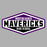 Close-up view of Morton Ranch High School Mavericks Grey Classic Unisex T-shirt 009