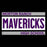 Close-up view of Morton Ranch High School Mavericks Women's Relaxed Fit T-shirt 098