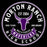 Close-up view of Morton Ranch High School Mavericks Women's Relaxed Fit T-shirt 215