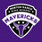 Close-up view of Morton Ranch High School Mavericks Purple Classic Unisex T-shirt 221