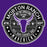 Circular logo with 'Morton Ranch' and 'Mavericks' text on a purple background