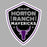 Close-up view of Morton Ranch High School Mavericks Women's Relaxed Fit T-shirt 225