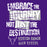 Motivational quote on a purple background with a bull logo, featuring text 'Embrace the journey not just the destination' and 'Morton Ranch High School'.