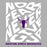 Close-up view of Morton Ranch High School Mavericks Grey Classic Unisex T-shirt 236