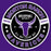Circular logo with 'Morton Ranch Mavericks' text and bull icon on a purple background