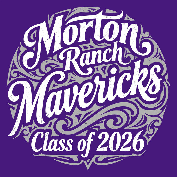 Class of 2026 t-shirt design for Morton Ranch High School