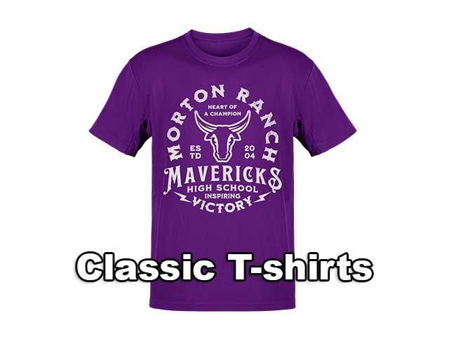 Morton Ranch High School Classic Unisex T-shirts