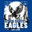 Close-up view of New Caney High School Eagles Royal Blue Premium Unisex Hoodie 202