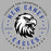 Close-up view of New Caney High School Eagles Unisex 3/4 sleeve Raglan T-shirt 214