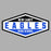 Hexagonal logo with 'New Caney Eagles High School' text on a gray - Design 009background