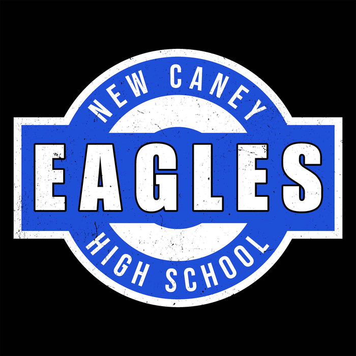 Close-up view of New Caney High School Eagles Women's Relaxed Fit T-shirt 011