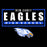Close-up view of New Caney High School Eagles Black Classic Unisex T-shirt 049