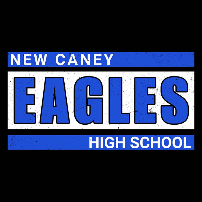 Close-up view of New Caney High School Eagles Women's Relaxed Fit T-shirt 098