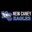New Caney Eagles logo with an eagle illustration on a black background - Design 200